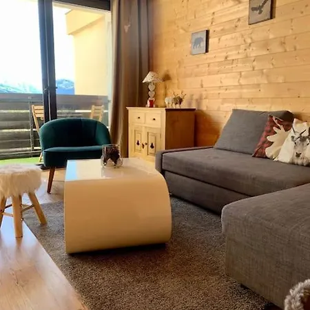 Appart Style Chalet Superbe Vue, Ski Vip Remise 20 % Font-Romeu-Odeillo-Via Exterior photo
