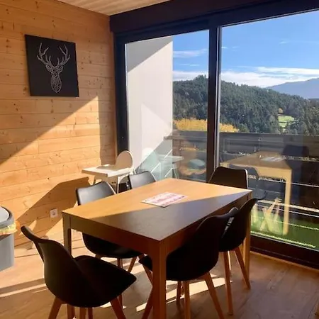 Appart Style Chalet Superbe Vue, Ski Vip Remise 20 % Font-Romeu-Odeillo-Via Exterior photo