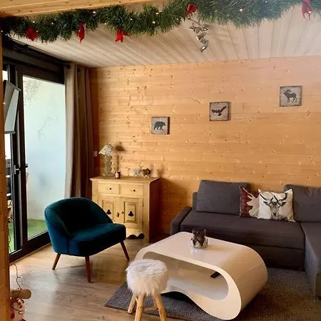Appart Style Chalet Superbe Vue, Ski Vip Remise 20 % Font-Romeu-Odeillo-Via Exterior photo